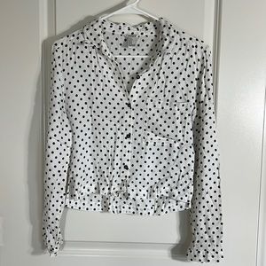 Forever 21 polka dot top